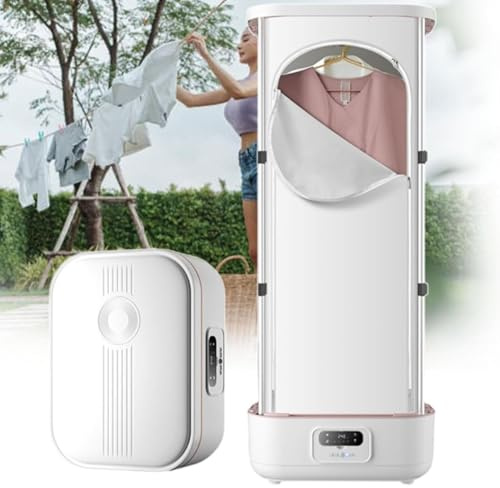 Vaporizzatori for indumenti migliorati, ferro da stiro verticale a vapore automatico senza fili/armadio a vapore/macchina for indumenti pieghevoli, stendibiancheria elettrico con controllo