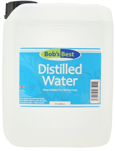 Distilled Water Ultra Pure Steam Distilled Food Grade - 5 litres