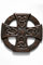 Keltisches Holzkreuz, Wand, Fair-Trade, 35 cm, Braun Cornwall Art Prints