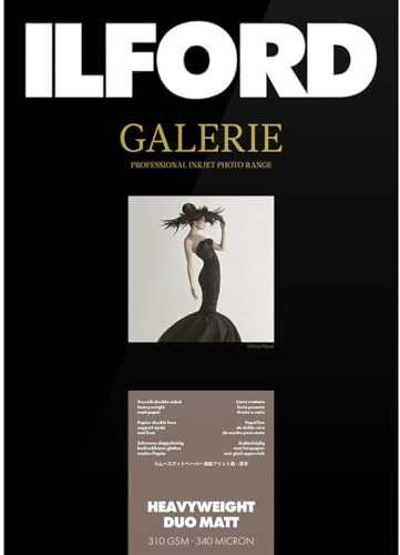 ILFORD GALERIE Heavyweight Duo Matt 310gsm A3+ - 329mm x 483mm 50 Blatt