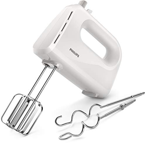 Philips Cucina Hr3705/00 Sbattitore Elletrico, Collezione Daily Bianco, 300 W
