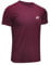 MEETWEE Sportshirt Herren, Laufshirt Kurzarm Mesh Funktionsshirt Atmungsaktiv Kurzarmshirt Sports Shirt Trainingsshirt für Männer, Rot, XL