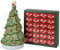 Villeroy & Boch – Christmas Toy's Memory Adventskalender Set 26 Teilig Mit 24 Porzellanfiguren Inklusive Weihnachtsbaum Zum Aufhängen, 24 Türchen, Weihnachten, Weihnachtsdeko, Porzellan