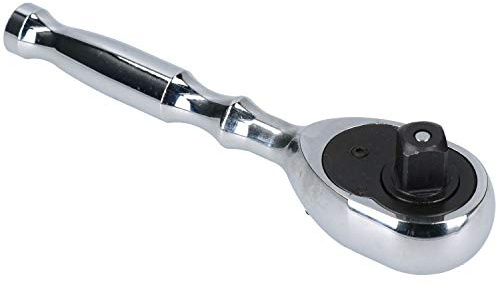 AB Tools 1/2 Drive Stubby Ratchet Socket Driver 72 Teeth Reversible Quick Release