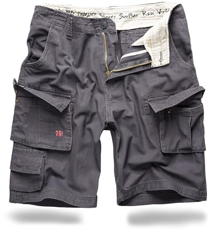 Trooper Cargo Shorts Lightning Edition - anthrazit L