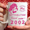 Tee Design Tazza 2002 Compleanno Donna 23 Anni, Idea Regalo Mai Sottovalutare una Donna nata nel 2002 - Tazze per Regali Divertenti - Gadget Divertente