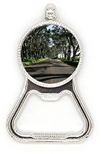 Flaschenöffner, Edelstahl, Grün