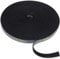 Trusiel Attache Cable Serre-câble Bande Scratch Cable Management Range Cable Organisateur Rouleau 10 mm de large 15 Mètre Noir