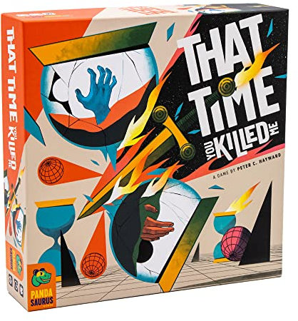 Pandasaurus Games Pandasaurus - That Time You Killed Me - Zeitreisespiel auf Schachbrettern - Ab 10 Jahren - Für 2 Spieler - Englisch