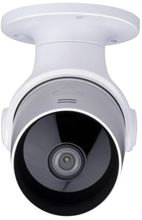 Alpina Smart Home WiFi Kamera - Full HD 1080p - Überwachungskamera Außen - Audio- und Bewegungssensor - Nachtsicht - mit App - IP65 Staub- und wasserdicht