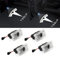 Ozvavzk Lot de 4 Projecteurs LED pour Portière de Voiture,Car Projecteur de pour Logo Tesla Model 3/Y/S/X Accessoire (4 pcs)