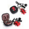 (1 Pack) BGAANM Cute Silicone Earbuds Case Protective Cover with Doll Keychain Designed for Samsung Galaxy Buds2 Pro (2022) /Galaxy Buds 2 (2021) /Galaxy Buds Pro (2021) /Galaxy Buds Live (2020)