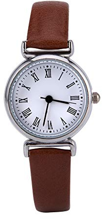 Dioche Montre pour Femme, exquise Petite Mode Simple pour Femme, Montre rétro en Cuir, Mini Montre-Bracelet