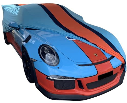 Star Cover Indoor Autoabdeckung kompatibel mit Porsche 911 (991) GT3 RS SUPER Soft Stretch