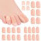 ZOCONE 26 Pcs Toe Protectors with 4 Sizes Gel Toe Protector, Breathable Big Toe Cap Little Toe Covers Silicone Toe Bandage for Men and Women Protecting Blisters Reduce Friction(Skin Tone)