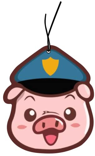 2x Bullenschwein, Duftbaum Auto lustig, Auto Duftspender, Duftbaum Auto tuning, car air freshener, Duftanhänger Auto, Duftbaum Set Auto