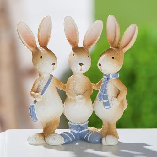 GILDE Figur Hasenfreunde