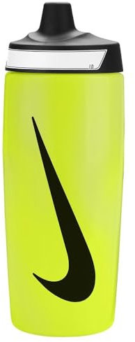 NIKE Refuel Bottle Grip 24oz - Volt/Black/Black