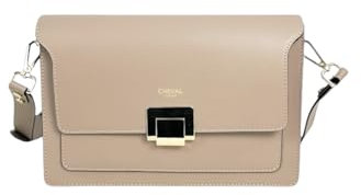 Cheval Firenze Borsa a tracolla Diana, Vera Pelle Made in Italy (Rosa Cipria)