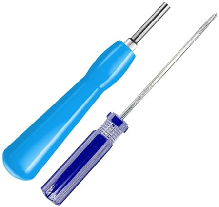EXSEK Gamebit Screwdriver Kit 3.8mm 4.5mm Gamebit Screwdrivers and Tri-Wing Screwdriver Gameboy Screwdriver Security Bit For NES SNES N64 GameCube Sega Game Cartridge console repair Tool