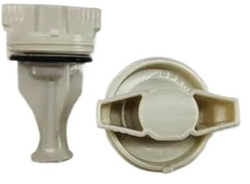 Filtre de pompe de vidange for lave-linge, compatible avec Samsung, filtre de pompe de vidange for lave-linge, bouchon de filtre, pièces de machine à laver(Type B white)