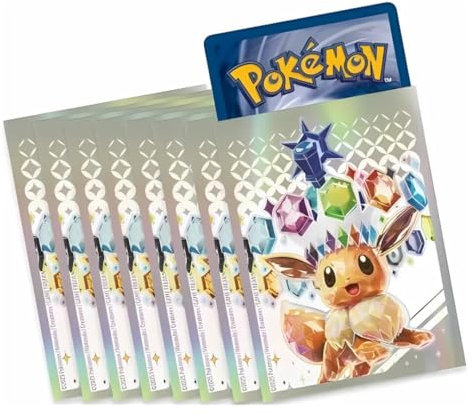 Pokemon Prismatic Evolution Card Protecting Sleeves | 65 Count | Prismatic Evolutions ETB Sleeves | Prismatic Evolutions Sleeves for Collectible Card Games Binders | TCYM Authenticated |