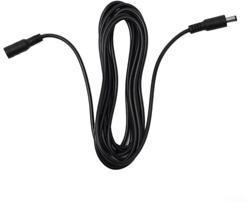 Câble d'extension d'alimentation 12 V pour systèmes de vidéosurveillance 10 m avec 2 connecteurs de 1 mm (3 mètres)