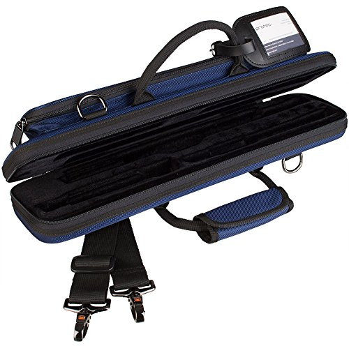 Protec PB308BX Flöte Slimline PRO PAC Koffer, Blau