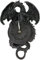 VOGLER Joh. Vogler GmbH Prachtvolle Wanduhr Drache Kreuz Dragon Gothic Uhr