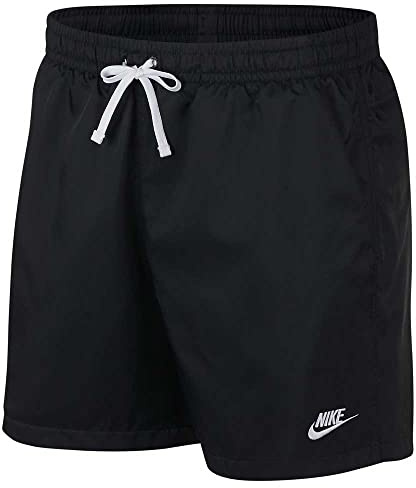 Nike Herren Sport Shorts M NSW CE Short WVN Flow, Black/(White), M, AR2382