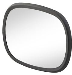 HELLA 8SB 002 404-121 Außenspiegel - geklemmt - Kunststoffgehäuse - schwarz - Breite: 165mm - Höhe: 210mm - beidseitig