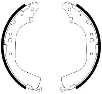Bosch 0986487354 Brake Shoe