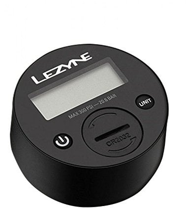 Lezyne Pump Pressure Gauge, Black 1-RP-FLDGUE-V1300