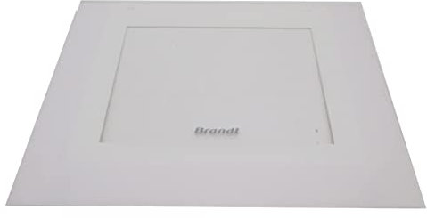 BRANDT - glace exterieure porte blanche pour four BRANDT