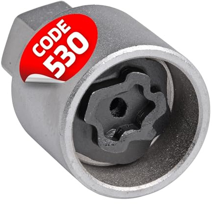 SW STAHL Felgenschloss Adapter für VW - Radsicherung Schlüssel 530