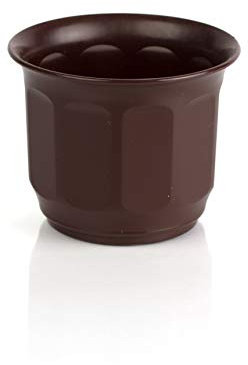 Kimmel Petit Pot de Fleurs avec Trou Marron Ø 9 cm