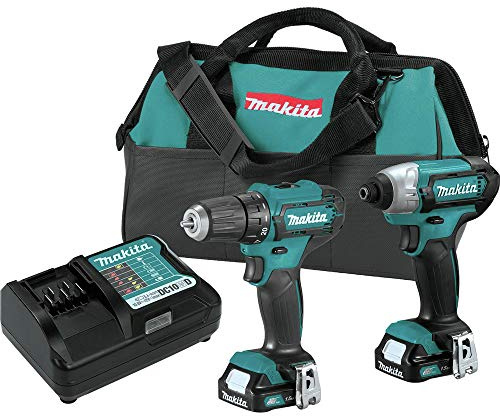Makita CT232 12V max CXT Lithium-Ion Cordless 2-Pc. Combo Kit (1.5Ah) | Drill driver, impact driver