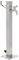 Festnight Colonne d'eau en Acier Inoxydable avec Robinet pour extérieur de Jardin argenté 5 x 5 x 65 cm