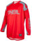 O'NEAL | Jersey | Enduro Motocross | Atmungsaktives Material, Maximale Bewegungsfreiheit, Verlängerter Rücken | Jersey Matrix Ridewear | Erwachsene | Rot Grau | Größe L