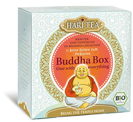 Hari Tea - Buddha Box - Geschenk-& Probierpackung - 22 g - 6er Pack