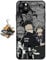 Hülle für iPhone 11 Pro Anime Handyhülle [Mit Schlüsselbund] Cartoons Volleyball Junior Silikon Sanft Bumper Case Hülle für iPhone 11 Pro