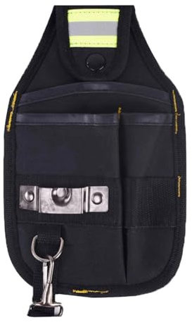 DONGKER Marsupio Portautensili,Borsa Porta Attrezzi per Cintura con 3 Tasche e Passanti per Lavori Tecnici e Elettricisti