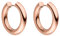 PURELEI® Glamorous Ohrringe (Roségold) – Damenohrringe aus langlebigem Edelstahl – Wasserfeste Ohrringe Damen – 2,8 cm Durchmesser – 19,39 g je Ohrring - Modeschmuck für deinen individuellen Look