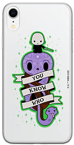 ERT GROUP mobile phone case for Iphone XR original and officially Licensed Harry Potter pattern 243 optimally adapted to the shape of the mobile phone, partially transparent