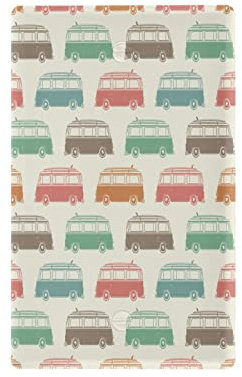 Retro Reise Camper Unbenutzte Steckdose Lichtschalter Abdeckung Dekorative Wandplatte für Zuhause Schalter 11,5 x 7 cm