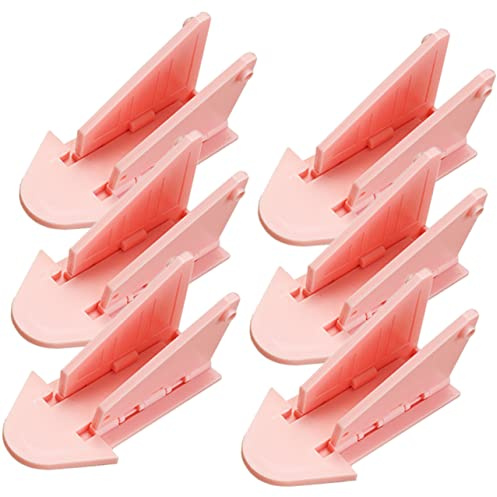 Schiebetürschloss Babyschutz 6 Stück-pack, Kindersicher, Rosa