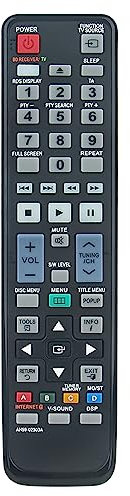 AH59-02303A Universal Replacement Remote Control fit for Samsung HT-BD3252 HT-BD1250 HT-C6200 HT-C5200 Home Theater DVD Player