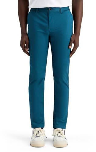 Scotch & Soda Essentials - Mott - Super Slim Fit Chino Herren Chino, Harbour Teal, 28-30