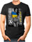 OM3 - Ukraine-Champions - Herren T-Shirt mit Länderflagge Ländershirt Fan Sexy Girl Frau Fußball Trikot Ukrajina Vintage Schwarz S