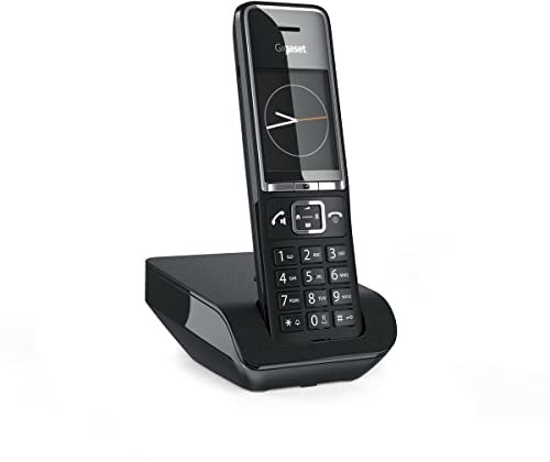 Gigaset Comfort 550 Analog Telephone Caller Id Black, S30852-H3001-B104